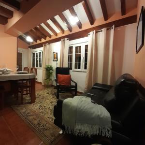 Posezení v ubytování Mirador de Garabandal