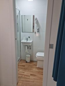 Koupelna v ubytování Hostal Nerjasol + 18 fotografií