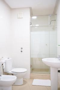 Koupelna v ubytování Hotel El Djenina