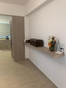 Kuchyň nebo kuchyňský kout v ubytování KOS SUITE HOME