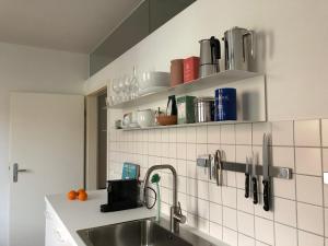 Kuhinja ili čajna kuhinja u objektu charmant Leben im Textilviertel_zentral & ruhig