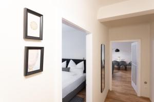 Posteľ alebo postele v izbe v ubytovaní Chic 1-Bed Apt by Canal Walk to Historic Centre