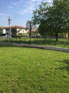 A garden outside Villa Rita
