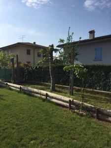 A garden outside Villa Rita