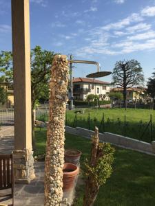A garden outside Villa Rita
