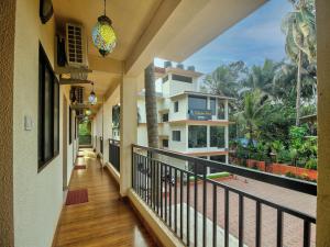 Balkón nebo terasa v ubytování Shrikrishna Studio Goa + 24 fotografií