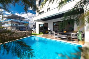 Gallery image of Villa Nina-3 bedroom villa with a pool and hot tub in Krk