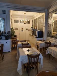 Χώρος καθιστικού στο Hôtel Riviera