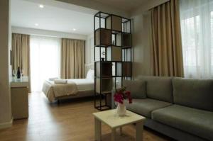 Posezení v ubytování Hotel Vila Kalcuni Sarande