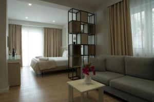 Posezení v ubytování Hotel Vila Kalcuni Sarande