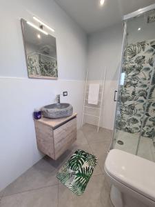 Kylpyhuone majoituspaikassa Profumo di Zagara