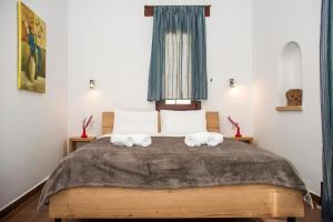 Posteľ alebo postele v izbe v ubytovaní Stay in Falassarna