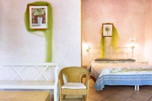 Кровать или кровати в номере Il Fiorile