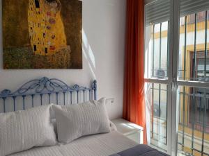 Posteľ alebo postele v izbe v ubytovaní Apartamento Duplex El Tinte