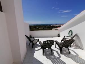 En balkon eller terrasse på Baleal Atlantic View House