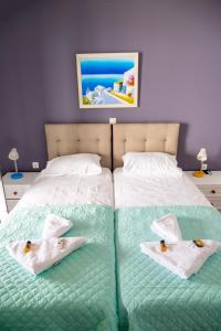 Кровать или кровати в номере Villa Vista