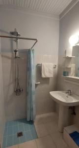 A bathroom at Ionion Apartments