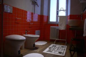 Koupelna v ubytování B&B La Torre a Revere
