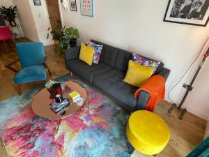 Posezení v ubytování Award Winning Apartment in Yarm, North Yorkshire
