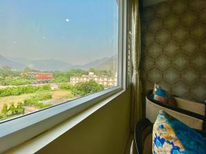 山景或在酒店看到的山景