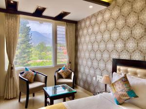 Кът за сядане в Green View by Green Tree Hotels