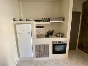 Kuchyňa alebo kuchynka v ubytovaní Pelagias Apartments