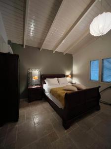 Postel nebo postele na pokoji v ubytování Bonairean Lofts