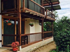 Balkón nebo terasa v ubytování Finca Hotel La Quinta Porra