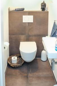 Koupelna v ubytování Ferienwohnung Melcher + 33 fotografií