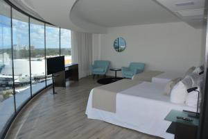 Postel nebo postele na pokoji v ubytování Don Hotel + 18 fotografií