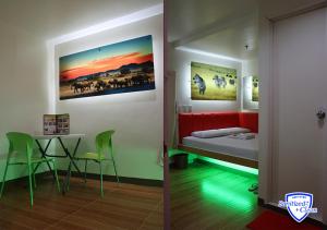 Postel nebo postele na pokoji v ubytování My Inn Cubao + 12 fotografií