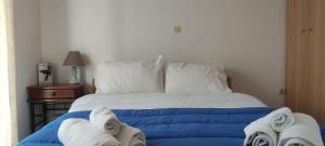 En eller flere senge i et værelse på Fani's apartments 3