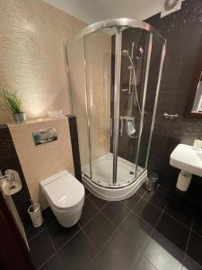 Łazienka w obiekcie Apartament Krynica Morska Continental