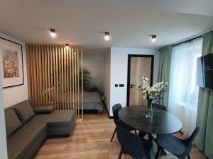 Χώρος καθιστικού στο "Work and Quiet", Faktura VAT, KLIMATYZACJA, AIR CONDITIONING, GROUND FLOOR, PARKING, PARTER,