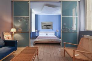 Posteľ alebo postele v izbe v ubytovaní Charming 5 Vie Apt. Milan Center