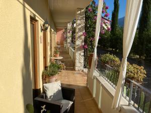 A balcony or terrace at Residenza Le Due Torri
