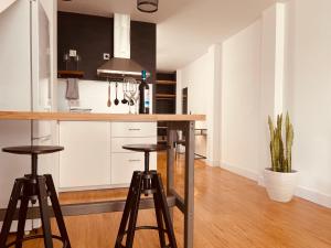 Kuchnia lub aneks kuchenny w obiekcie Cozy apartments and deluxe lofts in Fuerteventura