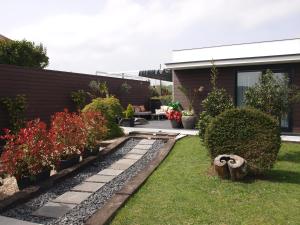 Vonkajšia záhrada v ubytovaní Norte de Santillana Villas - Apartamentos