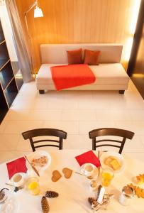 Ένα ή περισσότερα κρεβάτια σε δωμάτιο στο Kar Design Appartements
