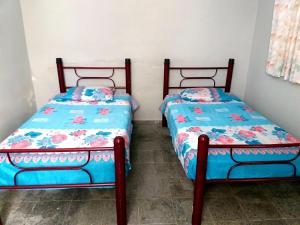 Lova arba lovos apgyvendinimo įstaigoje Hostal Azul Puebla Centro Histórico
