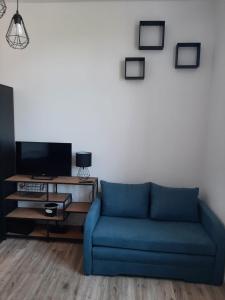 Televízia a/alebo spoločenská miestnosť v ubytovaní Apartamenty Marco 3 przy Dworcu-Stare Miasto-Super Wi Fi