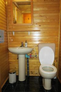 Koupelna v ubytování ARIA