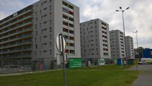 Budova, kde se apartmán nachází
