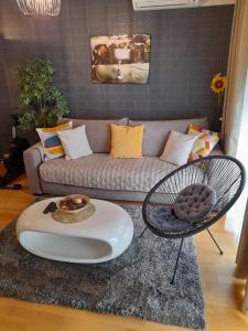 Posezení v ubytování Calla apartment Zagreb - NOVI APARTMAN, GARAŽA, VIDEO NADZOR