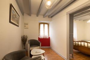 Ένα ή περισσότερα κρεβάτια σε δωμάτιο στο Maison a la Frontière Espagnole