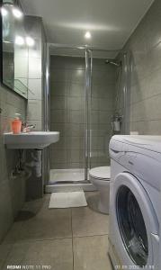 A bathroom at MNG-Apart Playa Americas Honda