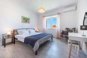 Postel nebo postele na pokoji v ubytování Apartment Ruzica