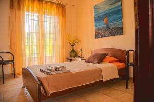 Ένα ή περισσότερα κρεβάτια σε δωμάτιο στο Villa Emily, soothing experience, perfect getaway