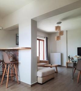 Posezení v ubytování Villa Adeiata