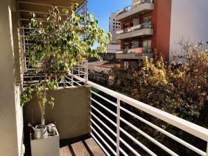Un balcón o terraza en Nice flat in Saavedra